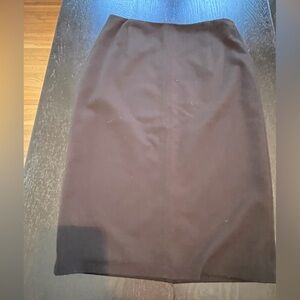 Elegant Black Pencil Skirt by WHBM